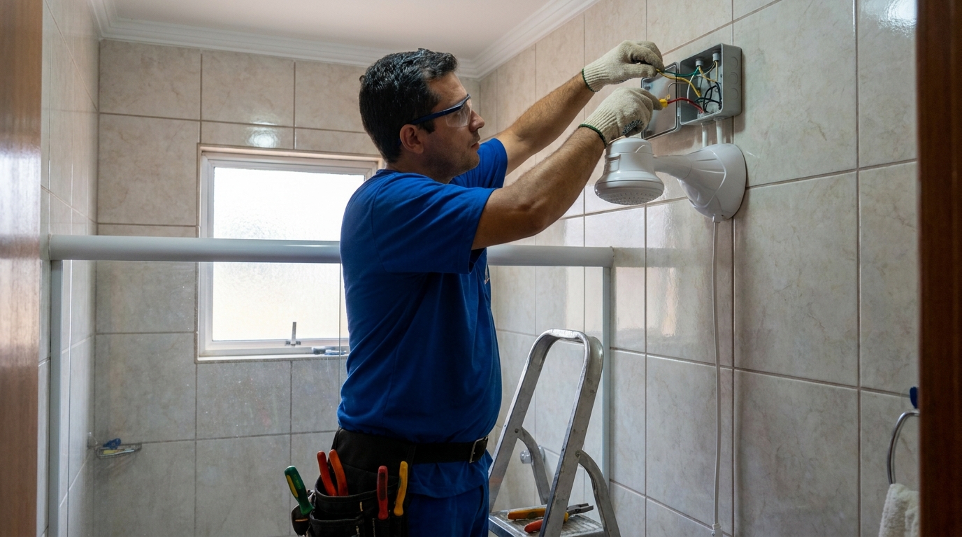 Adequação de Fiação em Cabeçudas, Itajaí‑SC